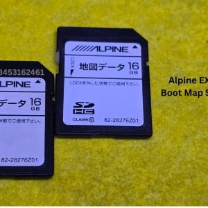 Alpine EX900 – Boot Map SD Card