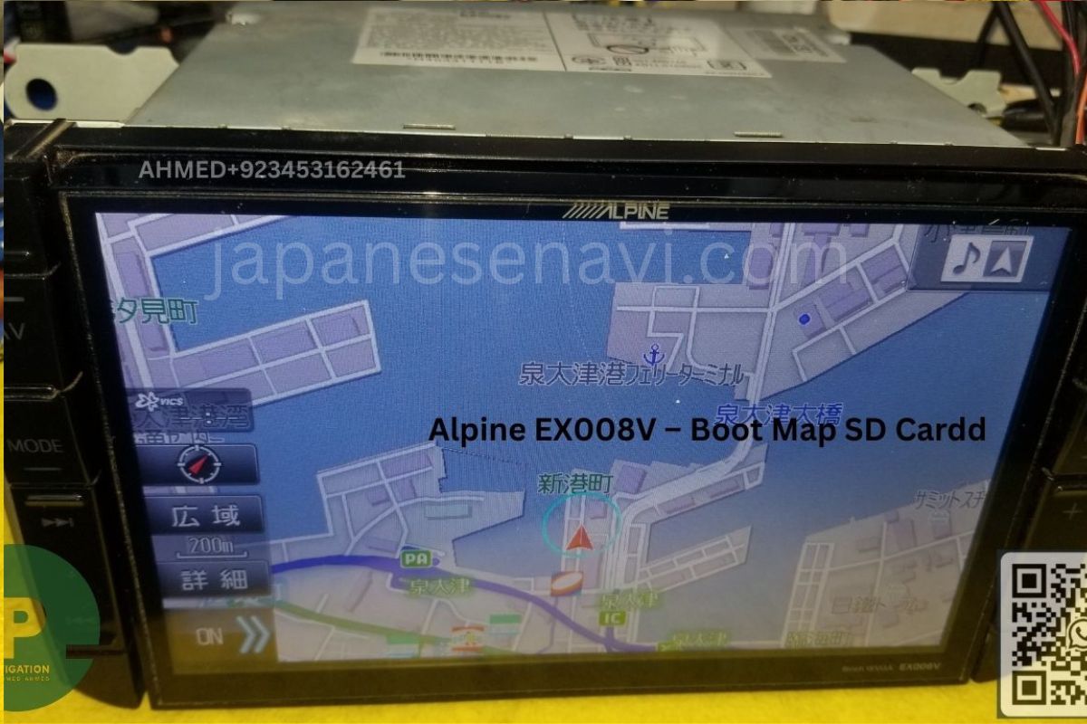 Alpine EX008V – Boot Map SD Card - Image 3