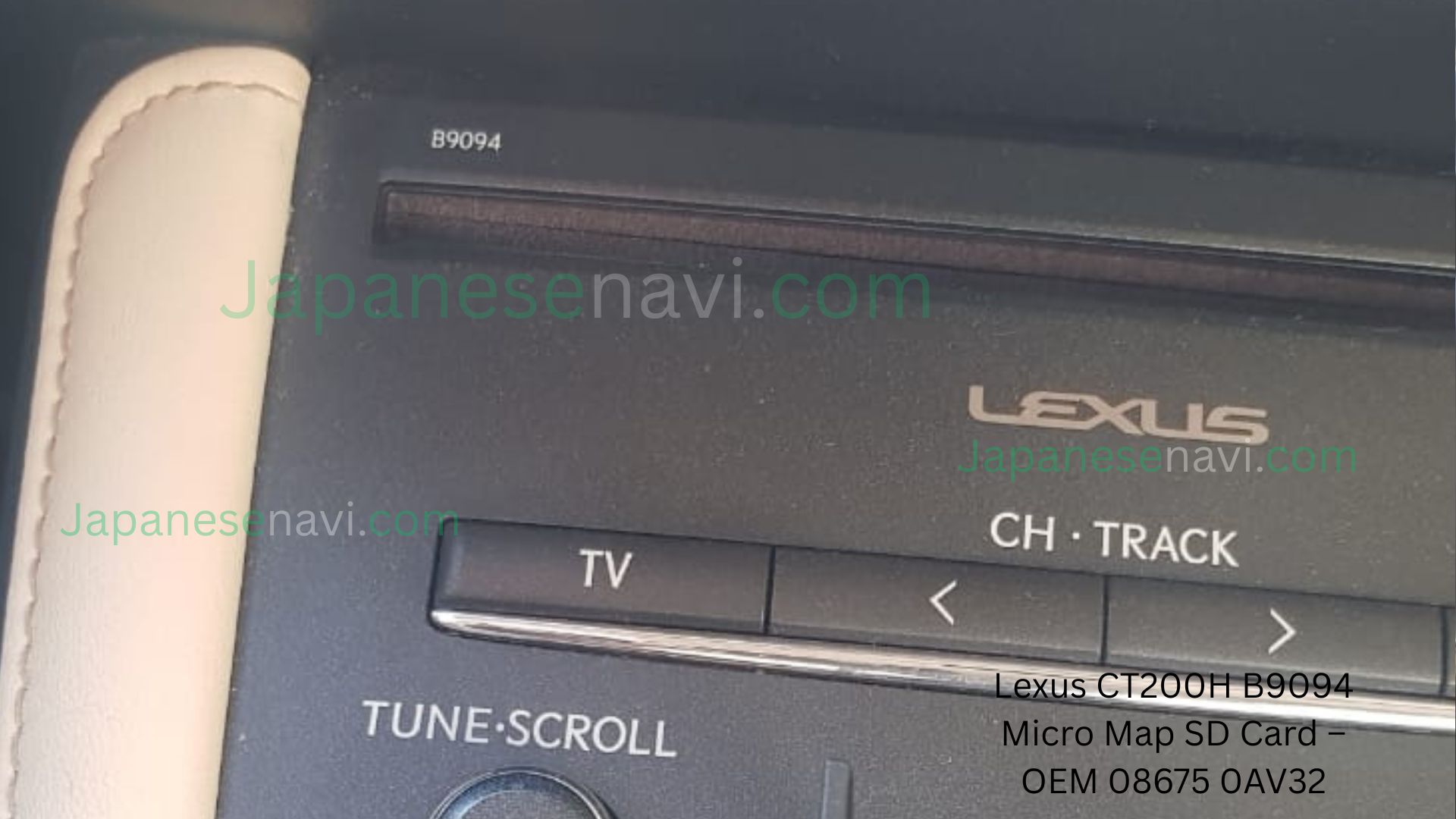 Lexus CT200H B9094 MicroSD 08675-0AV32