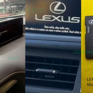 Lexus RX RX200T MicroSD
