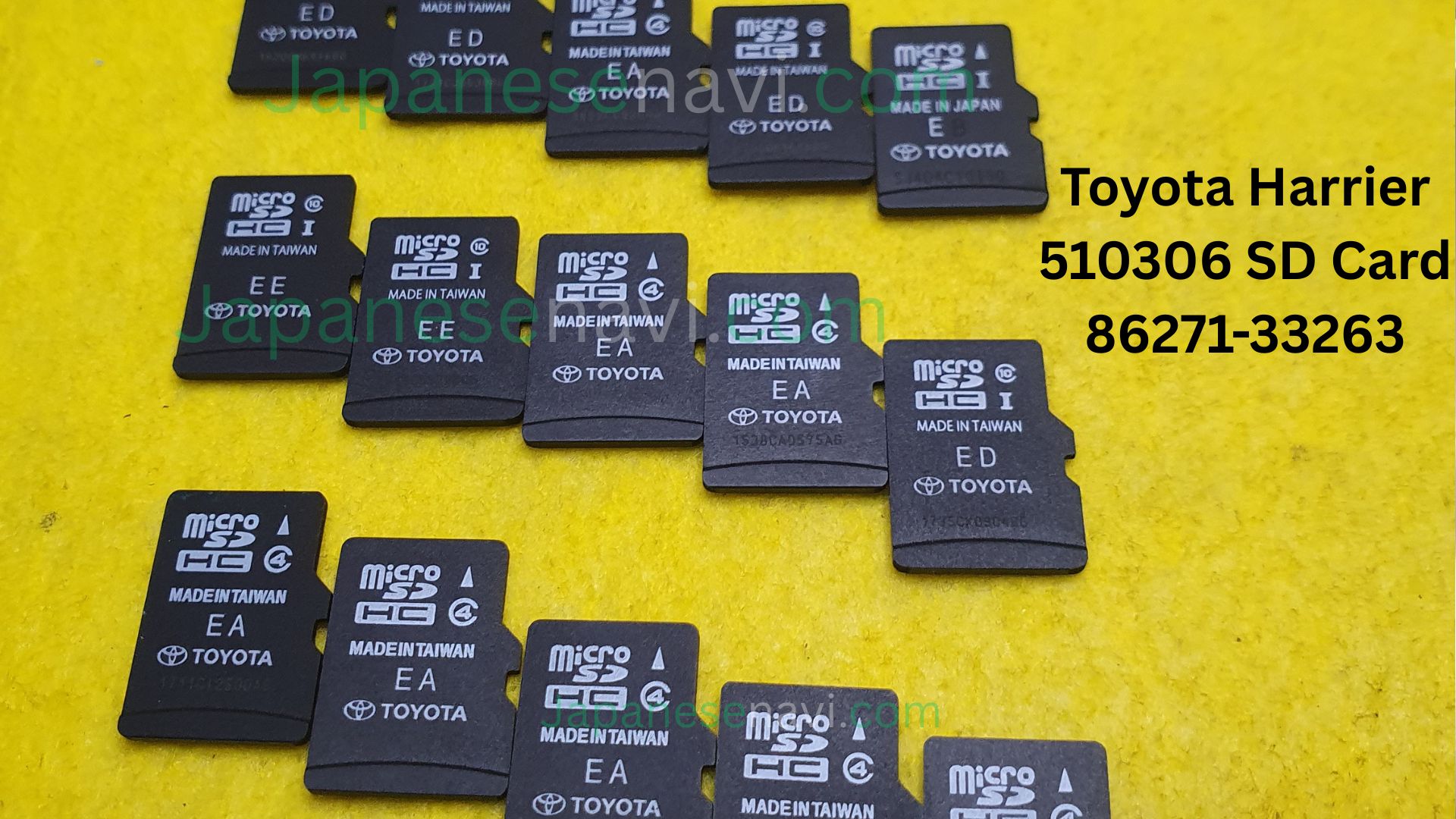 Toyota Harrier 510306 SD Card 86271-33263