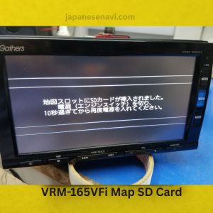 VRM-165VFi Map SD Card