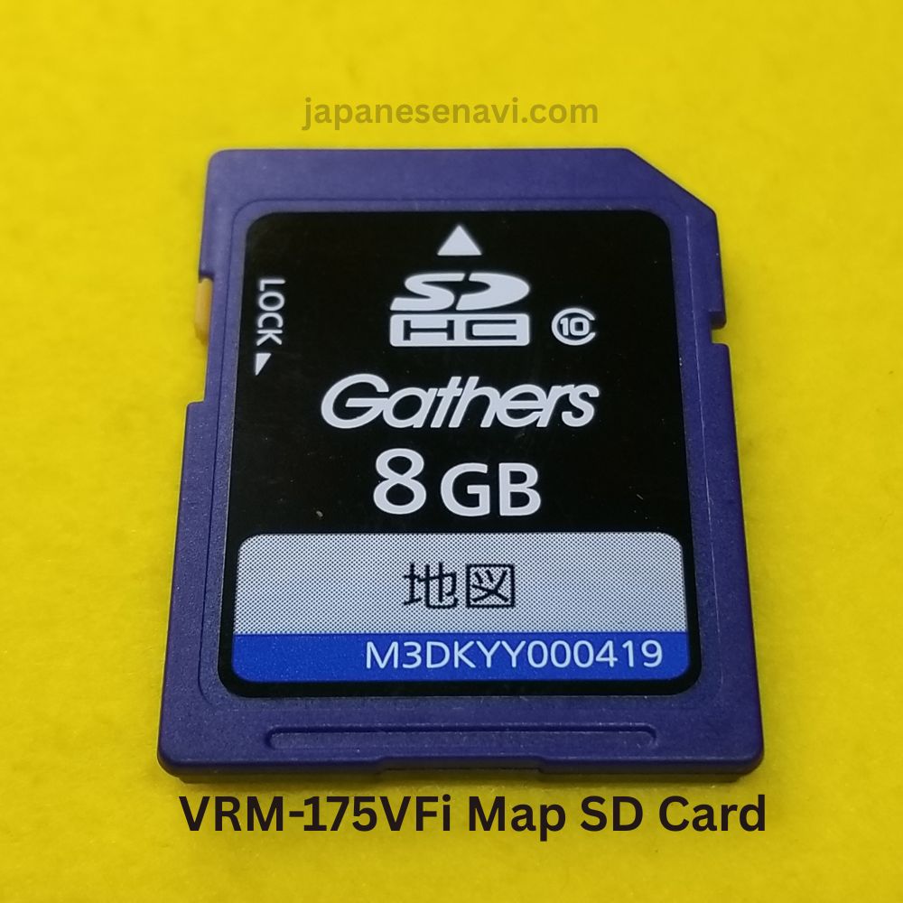 VRM-175VFi Map SD Card