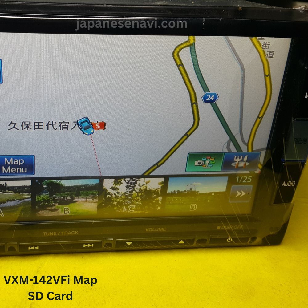 VXM-142VFi Map SD Card