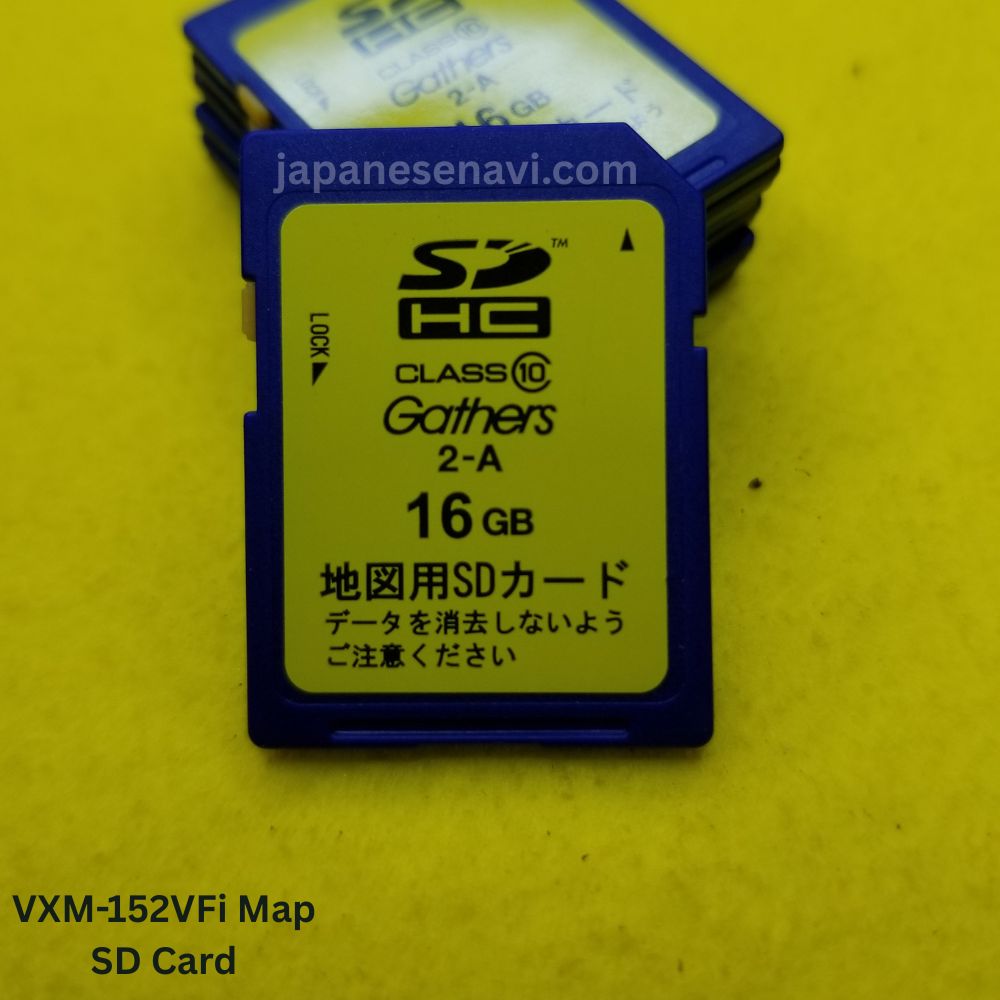 VXM-152VFi Map SD Card
