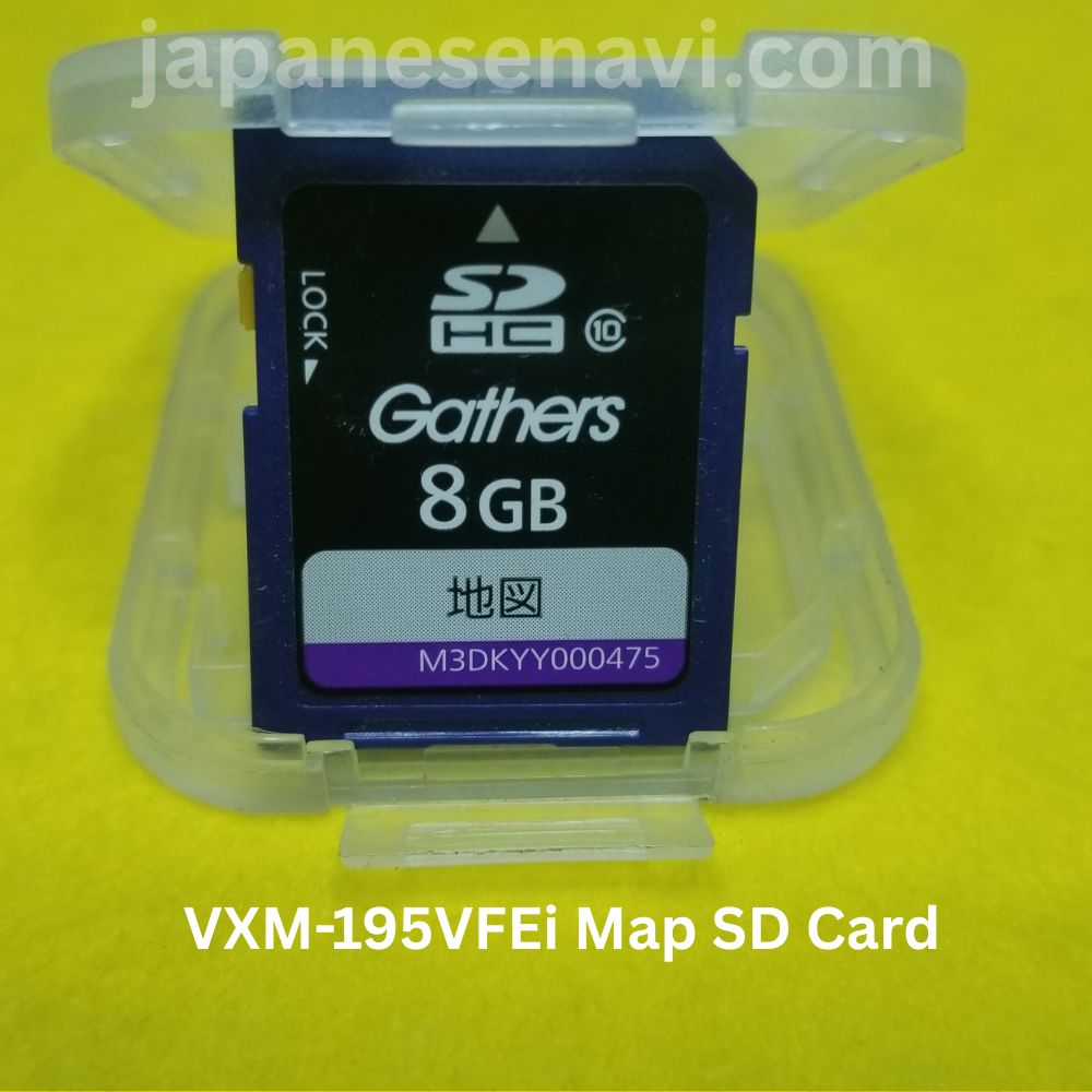 VXM-195VFEi Map SD Card