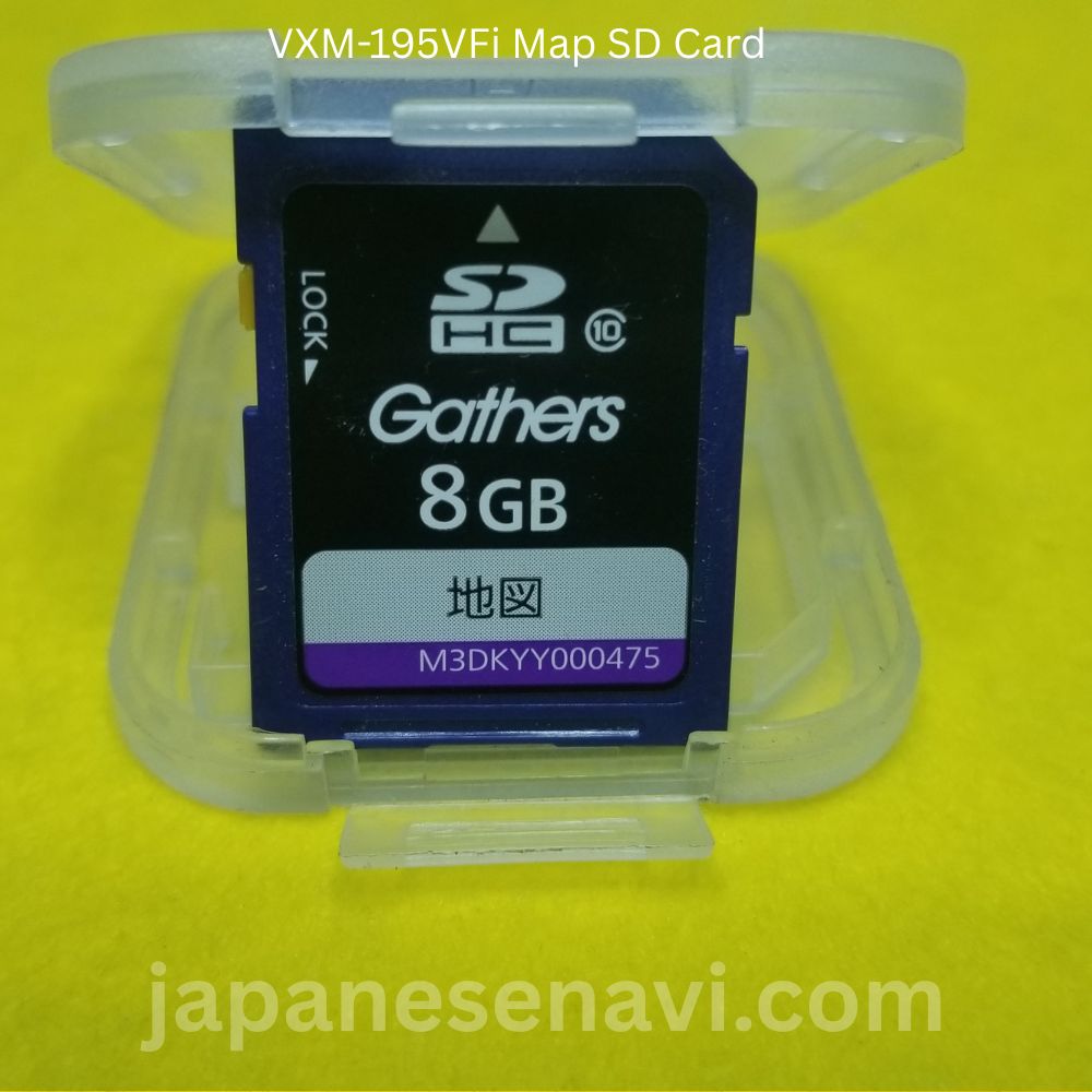 VXM-195VFi Map SD Card