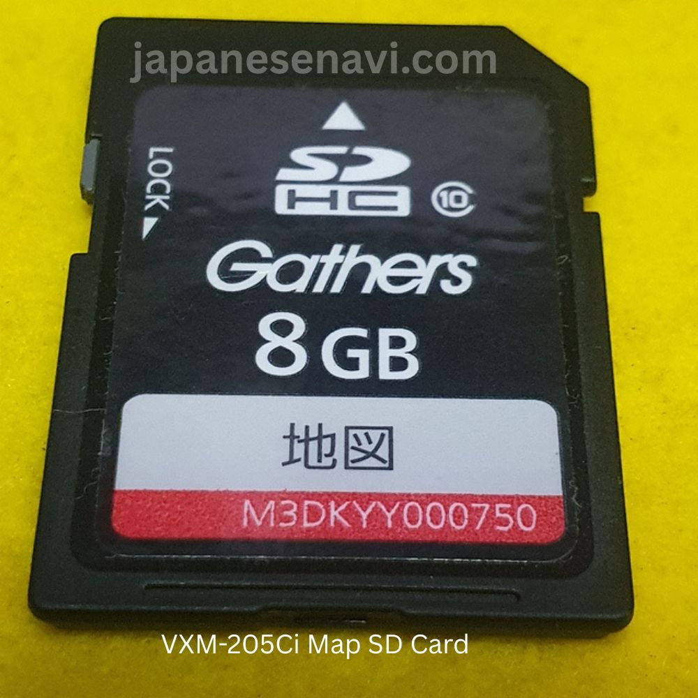 VXM-205Ci Map SD Card