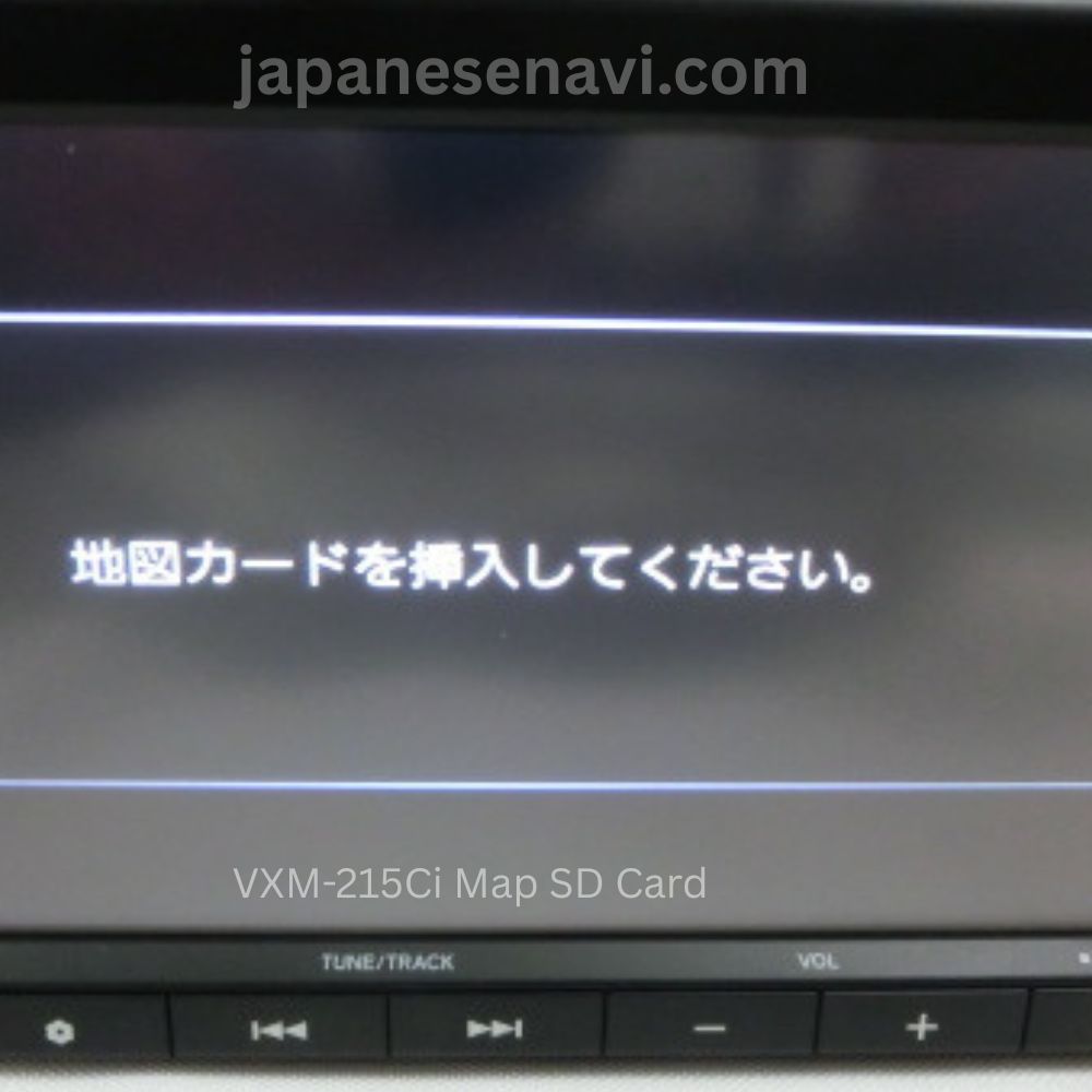 VXM-215Ci Map SD Card