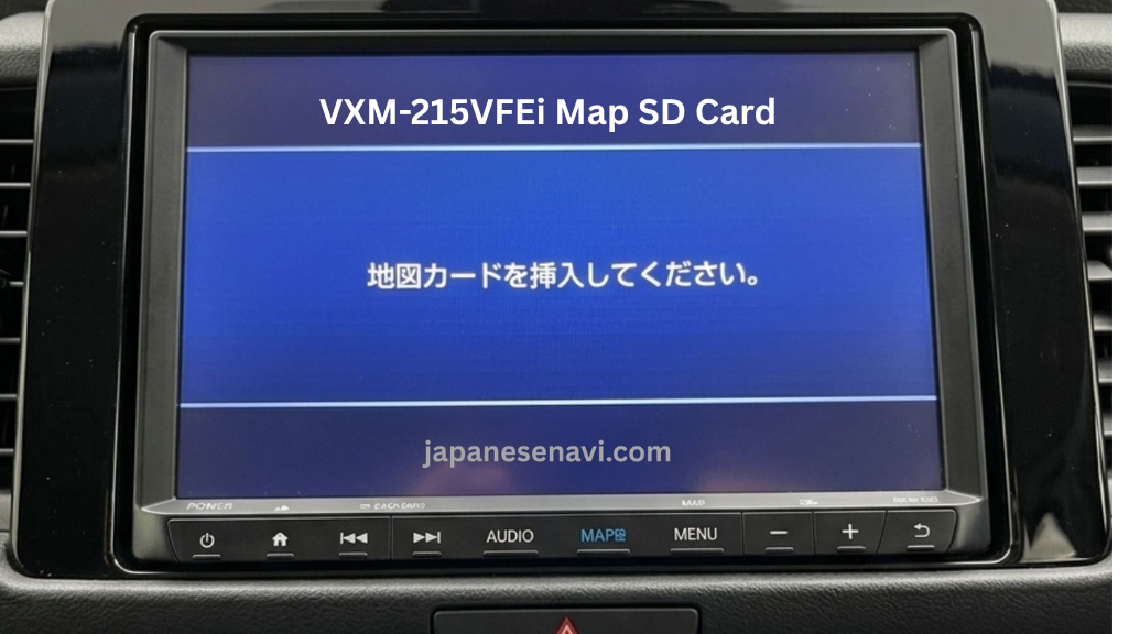 VXM-215VFEi Map SD Card