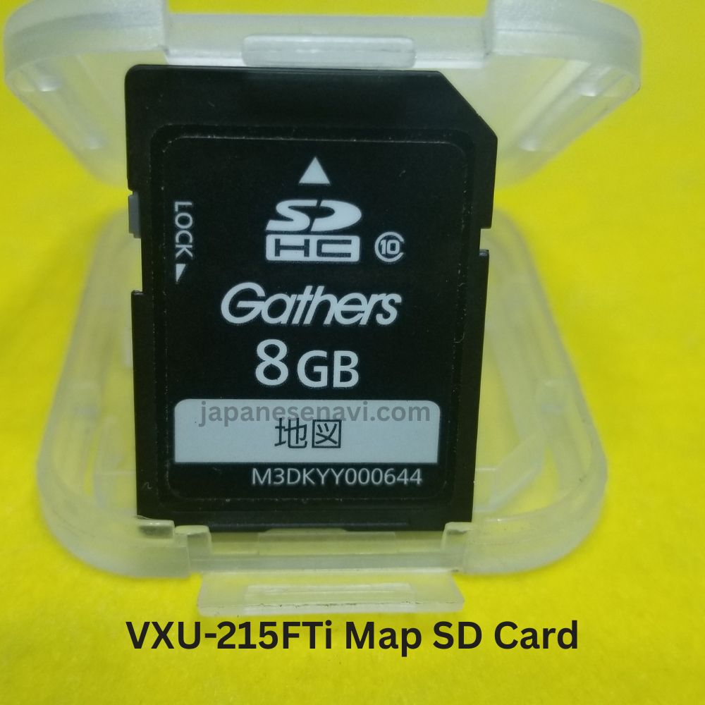 VXU-215FTi Map SD Card