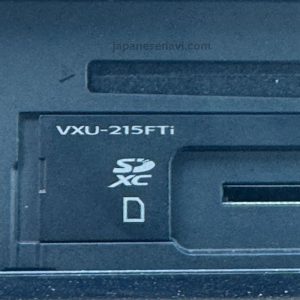 VXU-215FTi Map SD Card