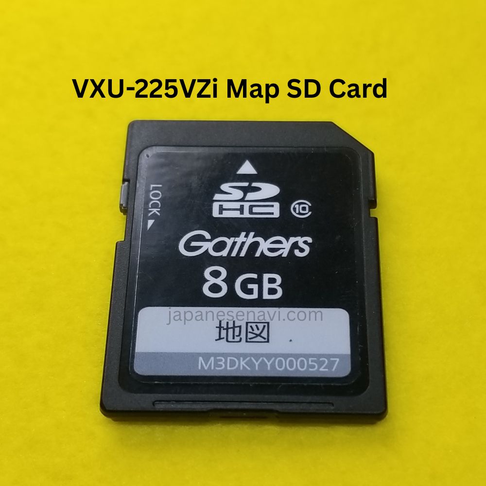 Honda Gathers VXU-225VZi navigation map SD card for
