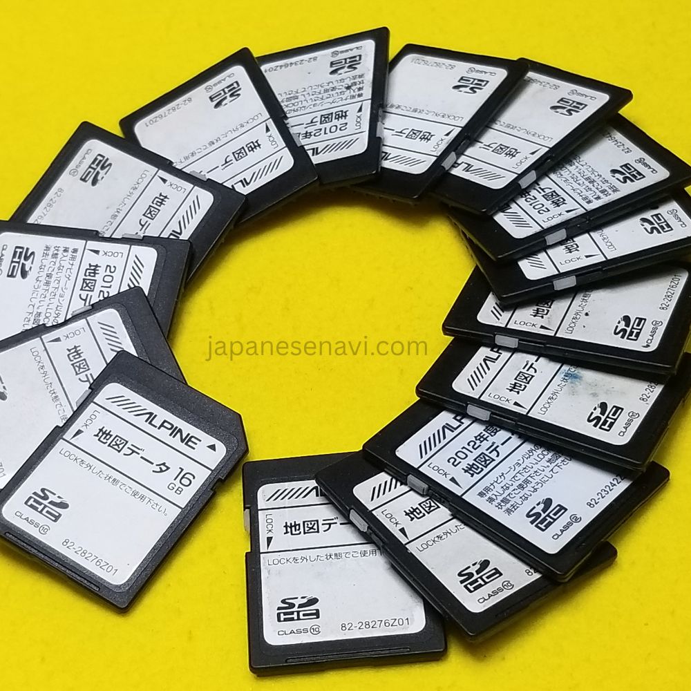 ALPINE Navigation SD Card for Toyota Honda Nissan Bluetooth Fix and Radio Unlock