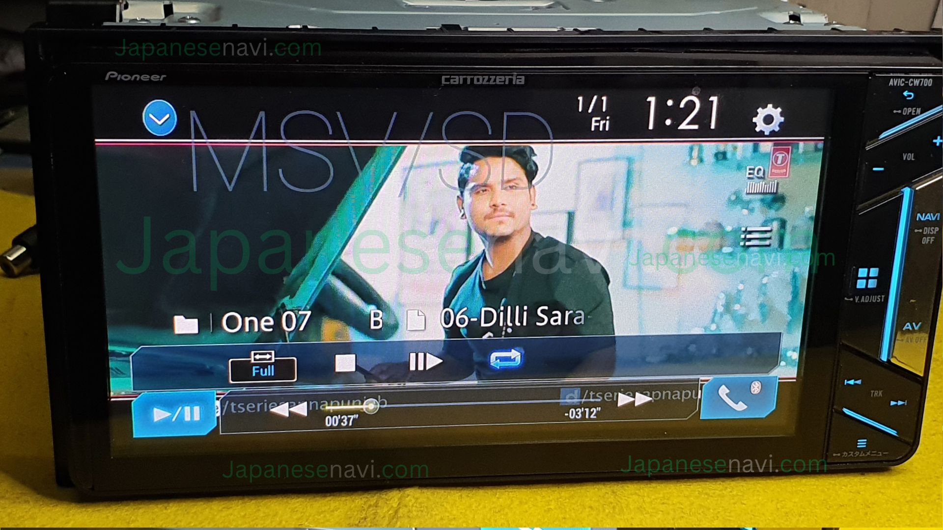 Pioneer Carrozzeria AVIC-CW700 Map SD Card navigation repair and recovery service
