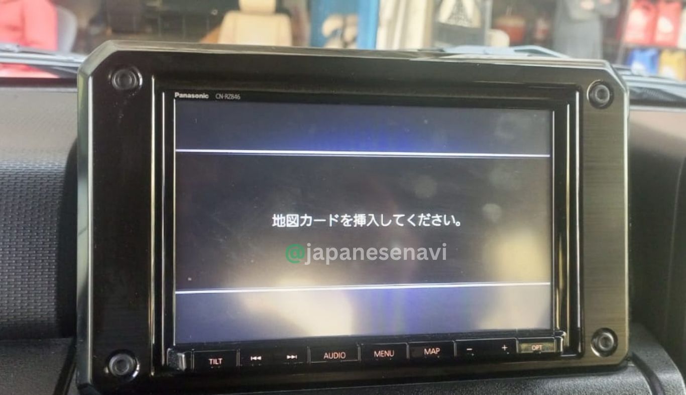 Panasonic CN-RZ846 Map SD Card for Suzuki Navigation