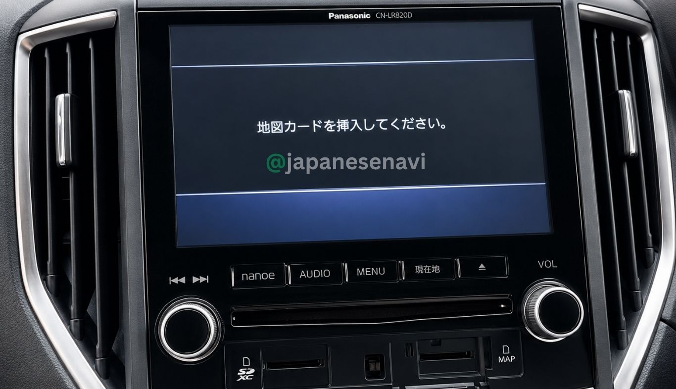 Panasonic CN-LR820DFC Map SD Card for Subaru Navigation