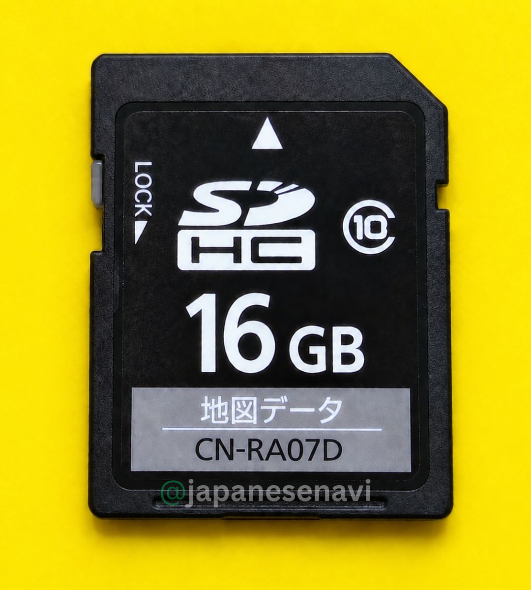 Panasonic CN-RA07D Map SD Card for Strada Japanese Car Navigation
