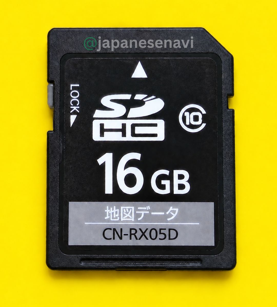 Panasonic CN-RX05D Map SD Card Replacement for Strada Japanese Car Navigation