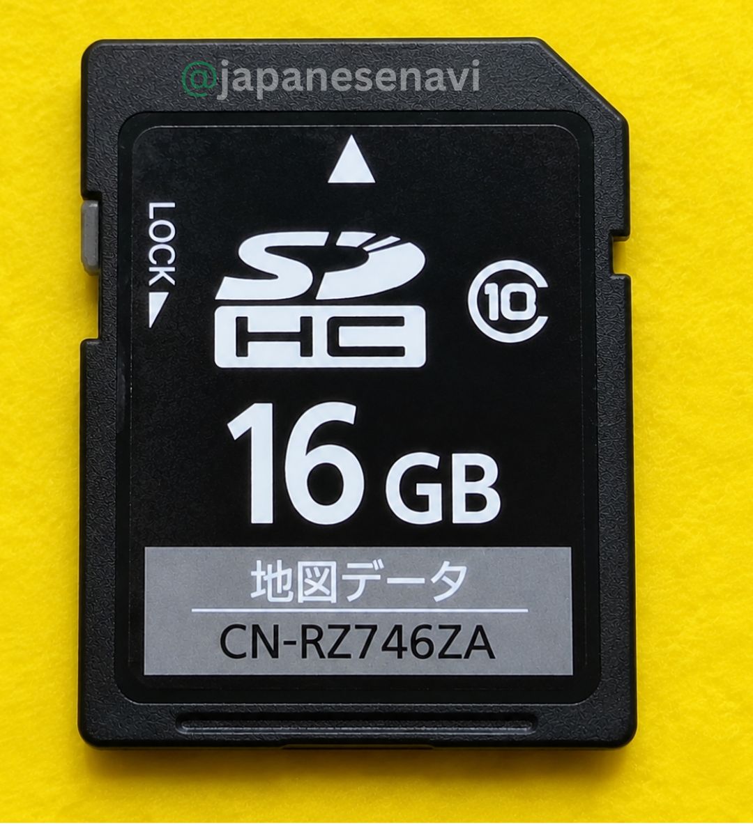 Panasonic CN-RZ746ZA Map SD Card for Japanese Car Navigation System