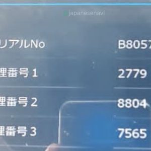 Alpine 7WZ Navigation Security Code Unlock Service – Japanese Navi