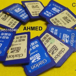Clarion MAX677W – Boot Map SD Card