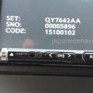 Clarion NX615 – Boot Map SD Card