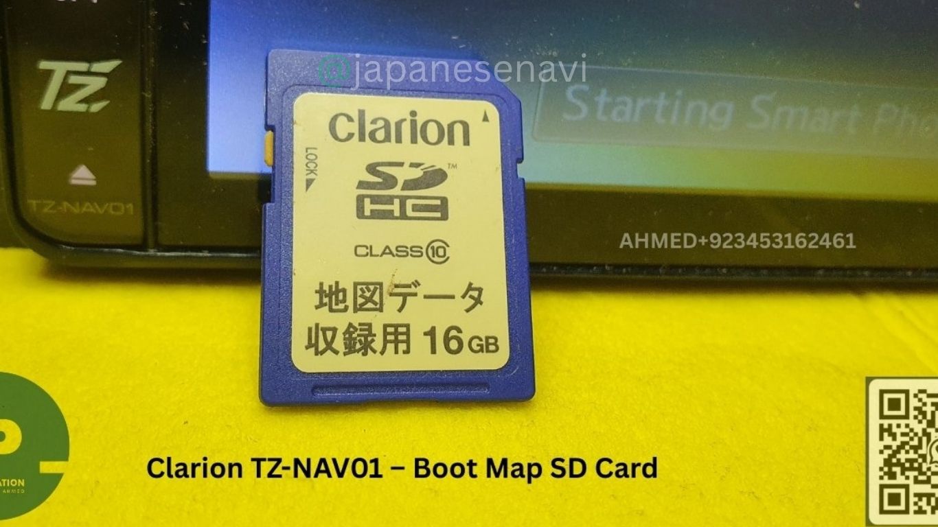 Clarion TZ-NAV01 – Boot Map SD Card - Image 3
