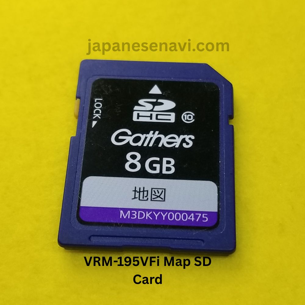 Honda Gathers VRM-195VFi Map SD Card